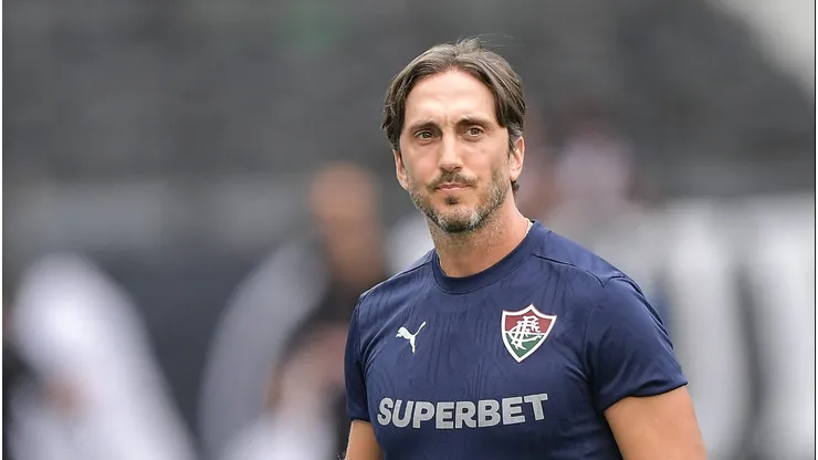 Luis Zubeldia tecnico do Fluminense durante partida contra o Vasco no estadio Engenhao pelo campeonato Carioca 2026.