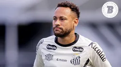Neymar jogador do Santos durante treinamento no CT Rei Pelé