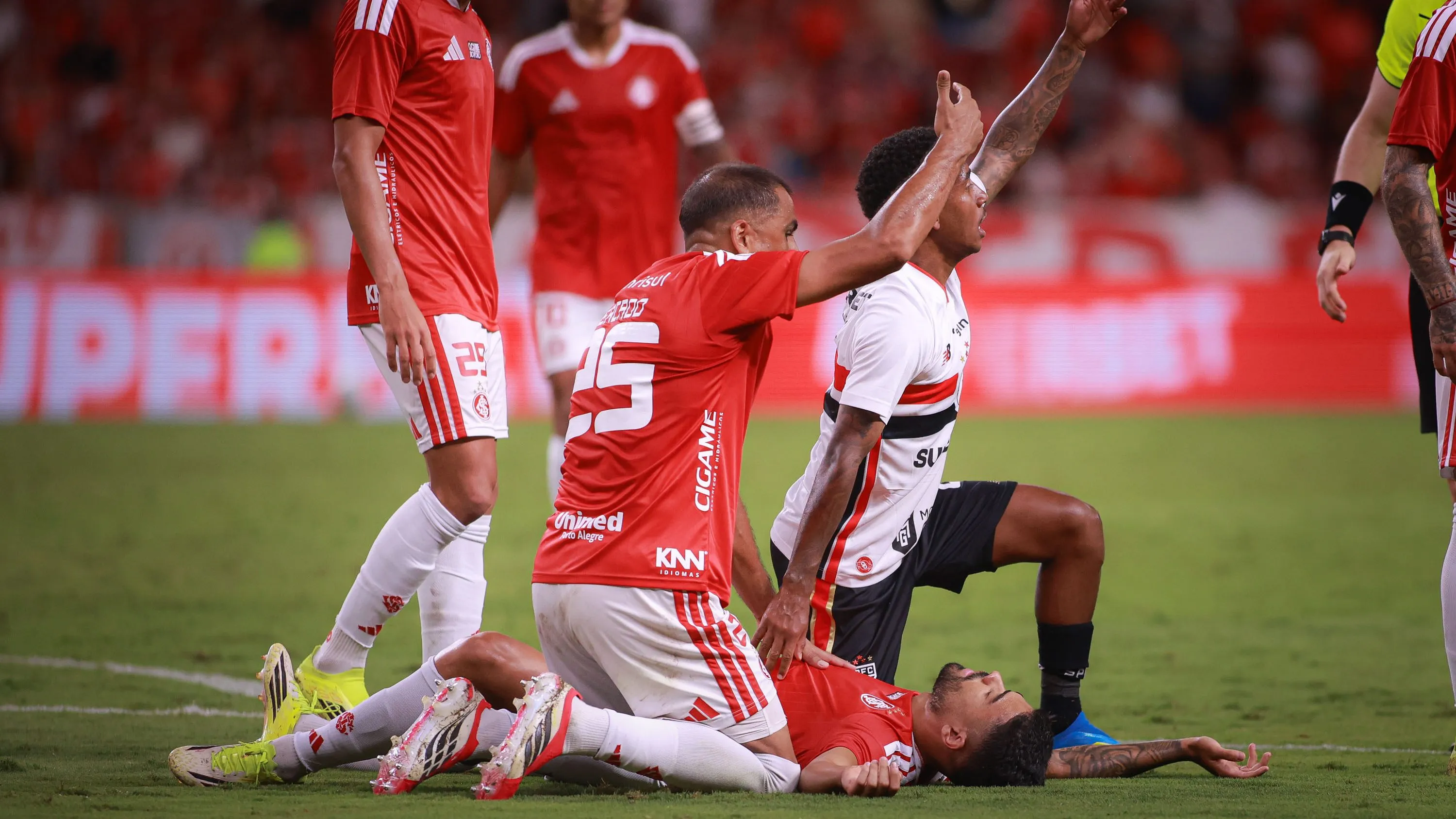 Bruno Tabata jogador do Internacional