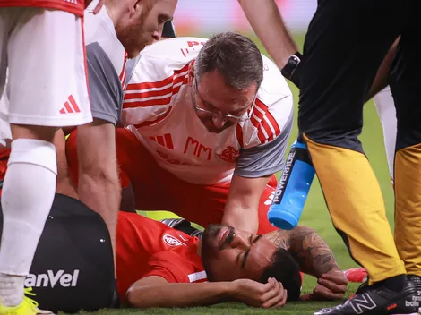 Internacional atualiza situação de Tabata após forte choque durante partida