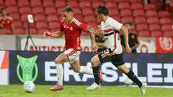 Bruno Gomes (E) foi envolvido em lance polêmico