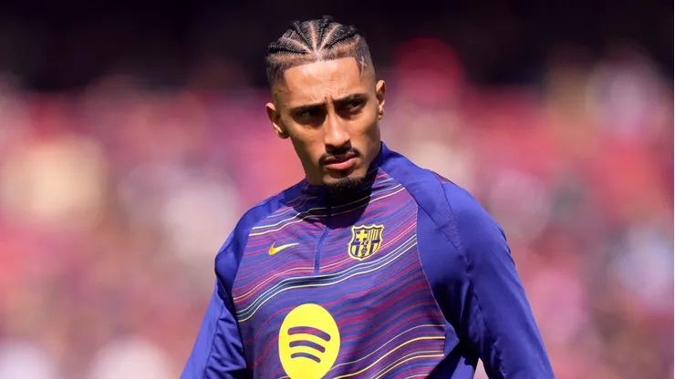 Raphinha jogador do Barcelona se lesionou atuando na Seleção Brasileira