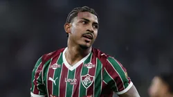 JK durante partida do Flu no Maracanã