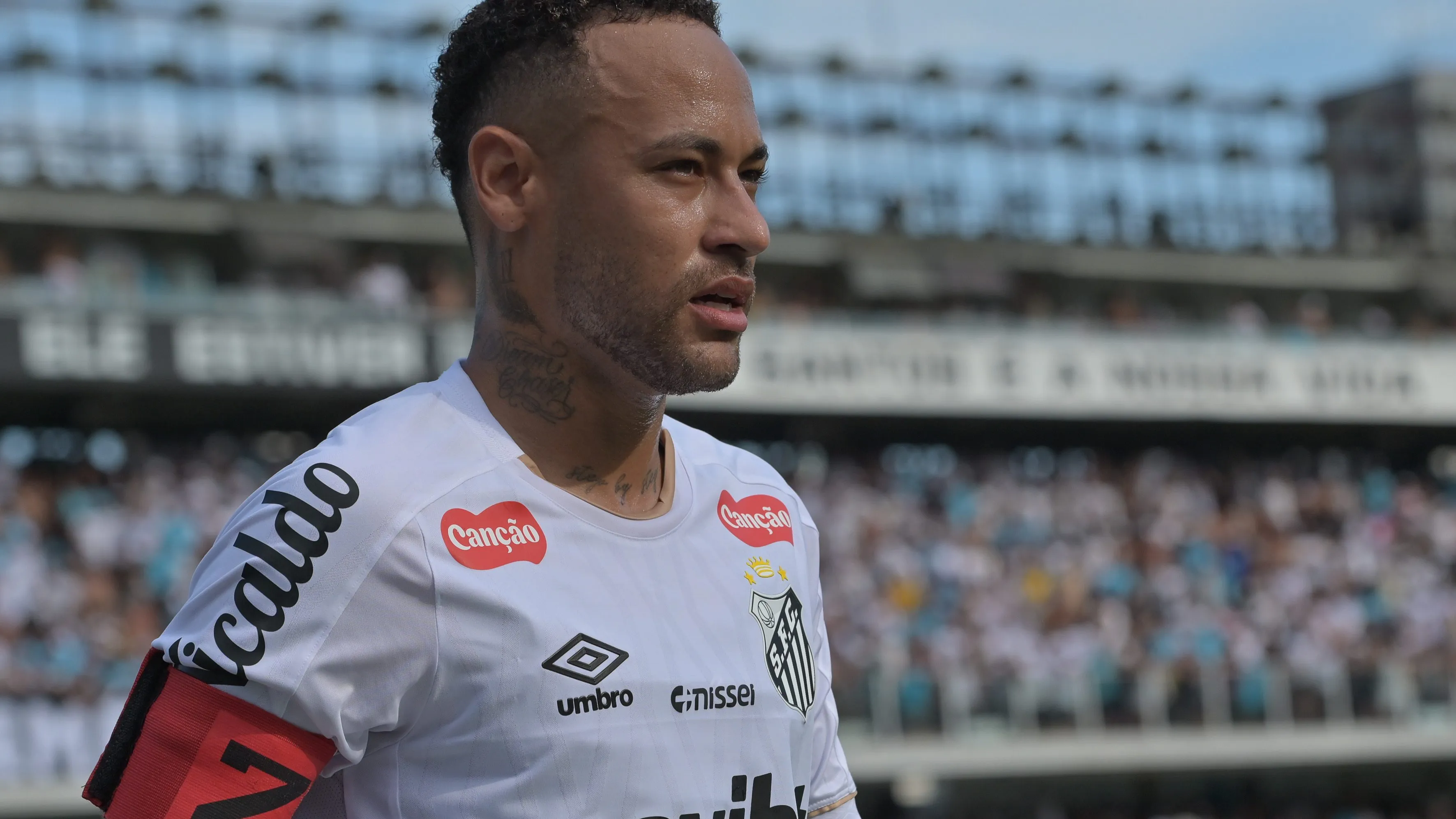 Neymar está de volta ao Santos. Foto: Jota Erre/AGIF