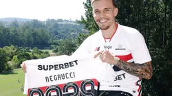 Volante renova até 2029 - Foto: Rubens Chiri/São Paulo FC