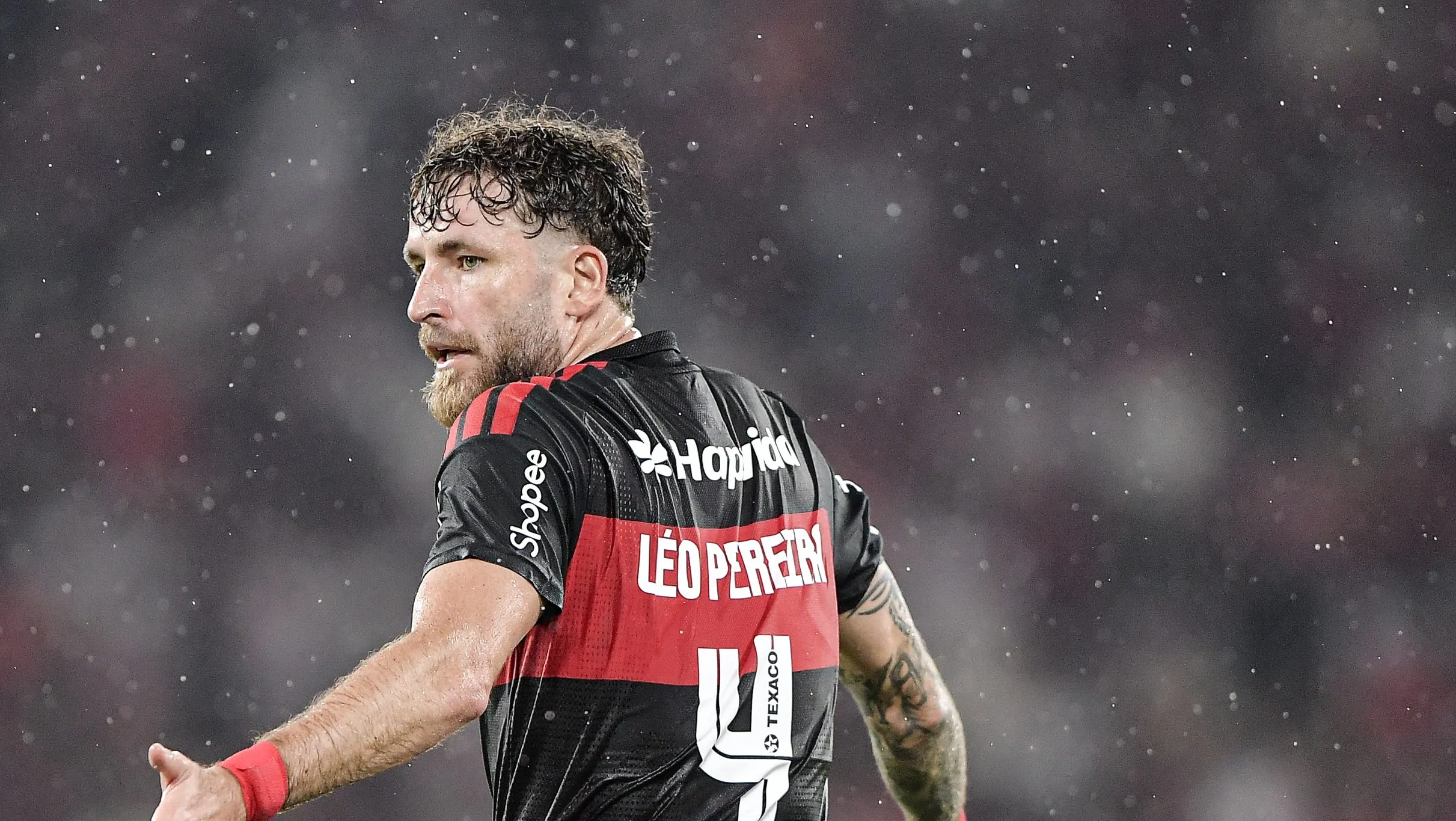 Foto: Thiago Ribeiro/AGIF – ‘Xerife’ do Fla durante partida do Brasileirão.