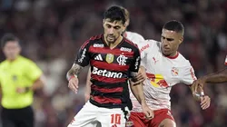 Arrascaeta jogador do Flamengo durante partida contra o Bragantino no estadio Maracanã pelo campeonato Brasileiro A 2025. Foto: Alexandre Loureiro/AGIF