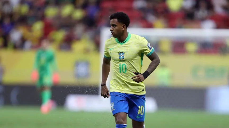 Rodrygo na Seleção. Foto: Wagner Meier/Getty Images