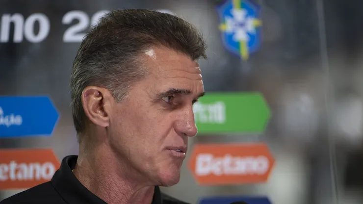 Vagner Mancini durante entrevista antes de partida do Brasileirão.