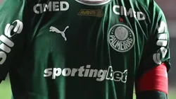 Gomez jogador do Palmeiras durante partida contra o Sao Paulo no estadio Morumbi pelo campeonato Brasileiro A 2026. Foto: Jota Erre/AGIF