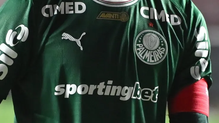 Gomez jogador do Palmeiras durante partida contra o Sao Paulo no estadio Morumbi pelo campeonato Brasileiro A 2026. Foto: Jota Erre/AGIF