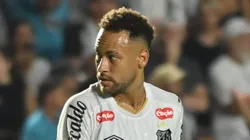 Neymar Jr jogador do Santos durante partida contra o Internacional no estadio Vila Belmiro pelo campeonato Brasileiro A 2026. Foto: Jota Erre/AGIF