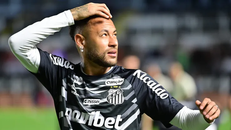 Neymar foi muito bem contra o Remo Foto: Jota Erre/AGIF