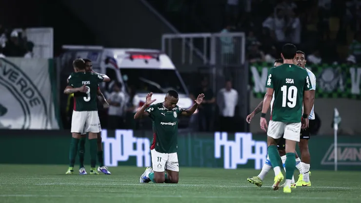 Palmeiras inicia maratona fora de casa e testa limite físico do elenco — Foto Ettore ChiereguiniAGIF
