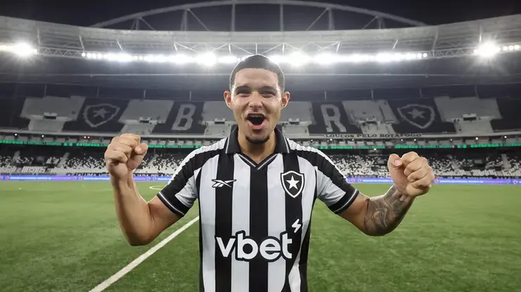 Justino é uma das grandes promessas do Botafogo. Foto: Vitor Silva/Botafogo