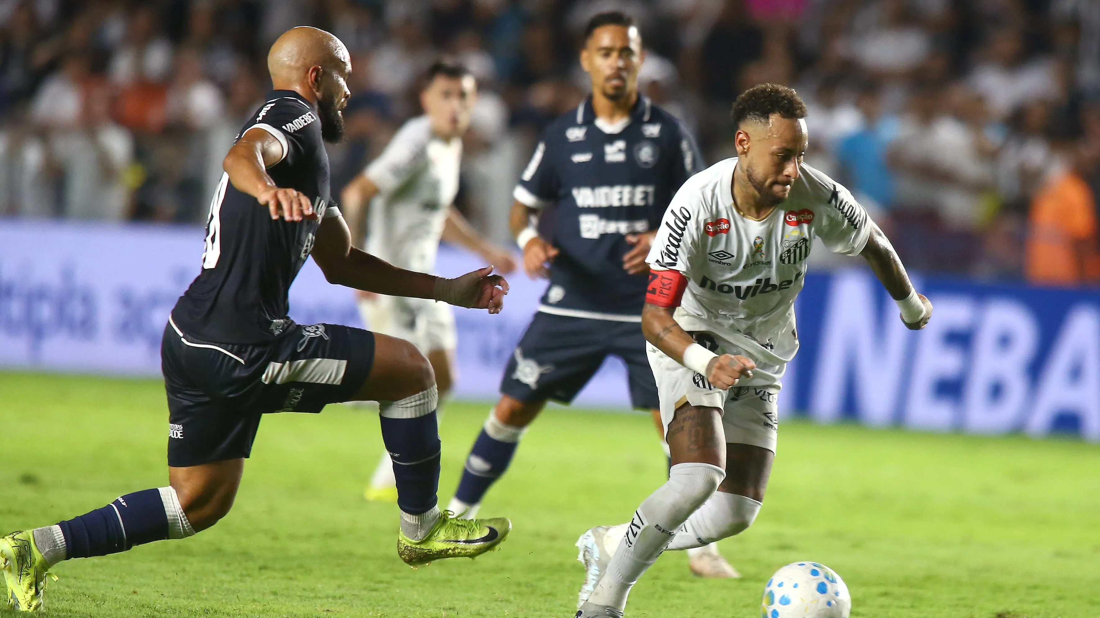 Neymar foi titular diante do Remo - Foto: Mauricio De Souza/AGIF.