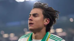 Dybala em ação com a camisa da Roma.