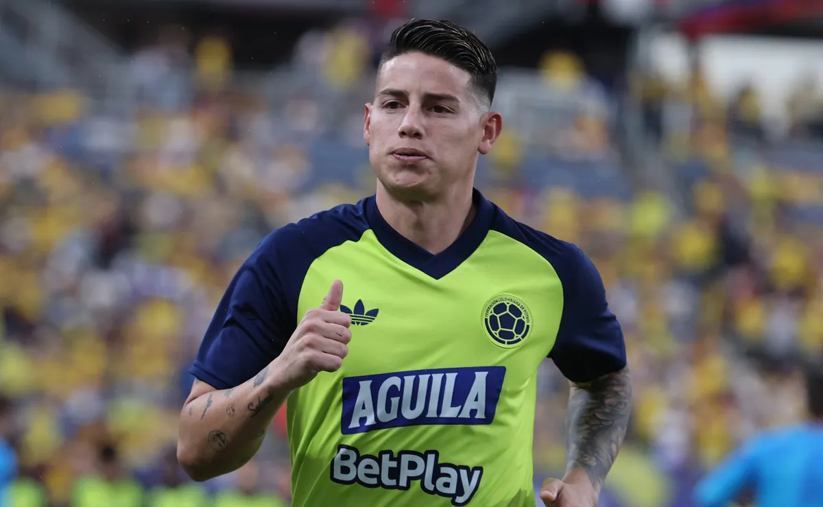 James Rodriguez é hospitalizado nos Estados Unidos após amistoso da Colômbia por desidratação severa