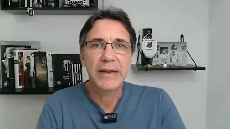 Wagner Frederico traz detalhes sobre o Santos. Reprodução/YouTube oficial Vagner Frederico