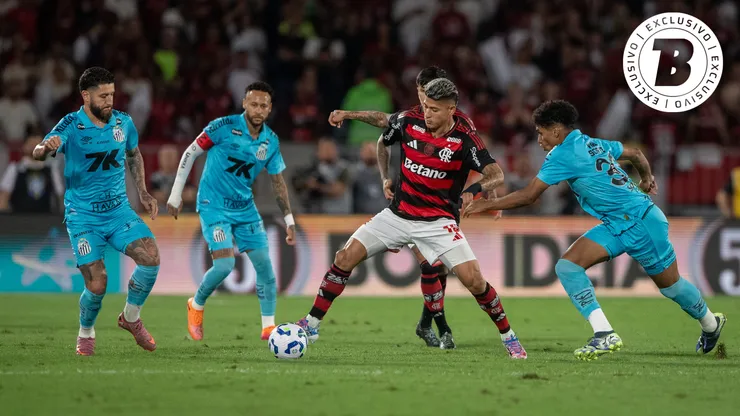 Flamengo brilha na defesa enquanto Santos sofre