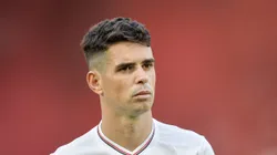 Oscar durante partida do SPFC no ano passado