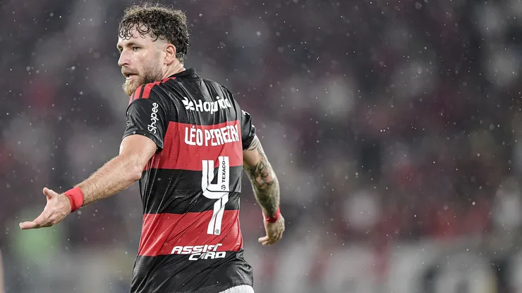 Sem Léo Pereira, sistema de Leonardo Jardim desmorona e expõe fragilidade no Flamengo — Foto Thiago RibeiroAGIF