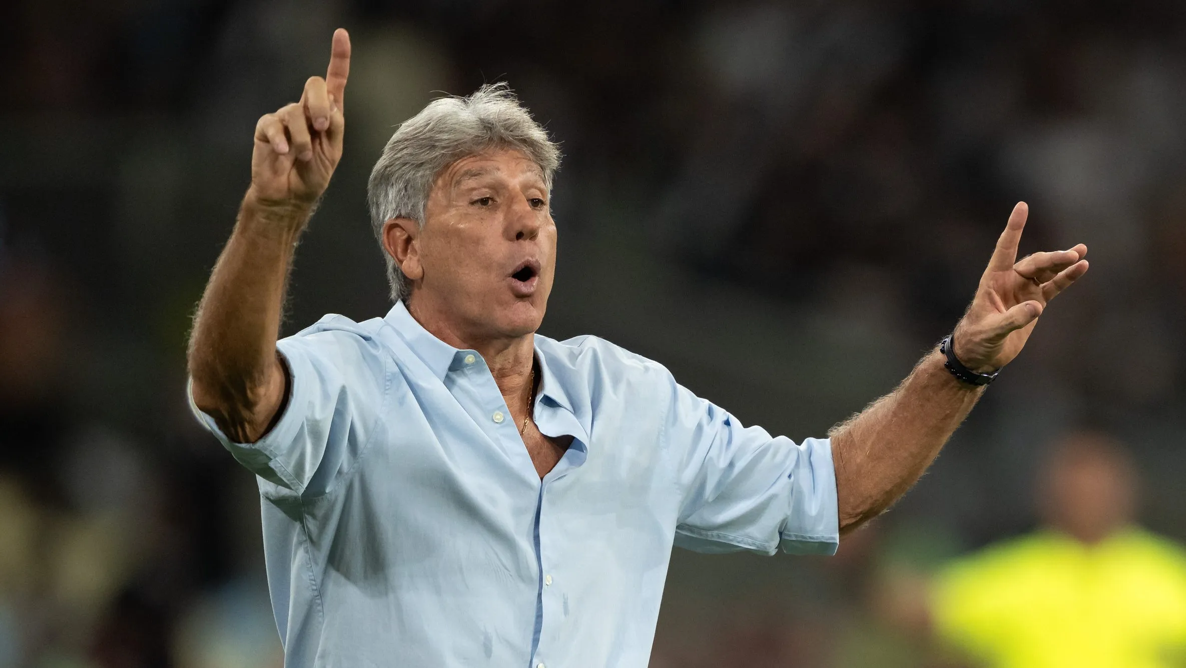 RJ – RIO DE JANEIRO – 18/03/2026 – BRASILEIRO A 2026, VASCO X FLUMINENSE – Renato Gaucho tecnico do Vasco durante partida contra o Fluminense no estadio Maracana pelo campeonato Brasileiro A 2026. Foto: Jorge Rodrigues/AGIF