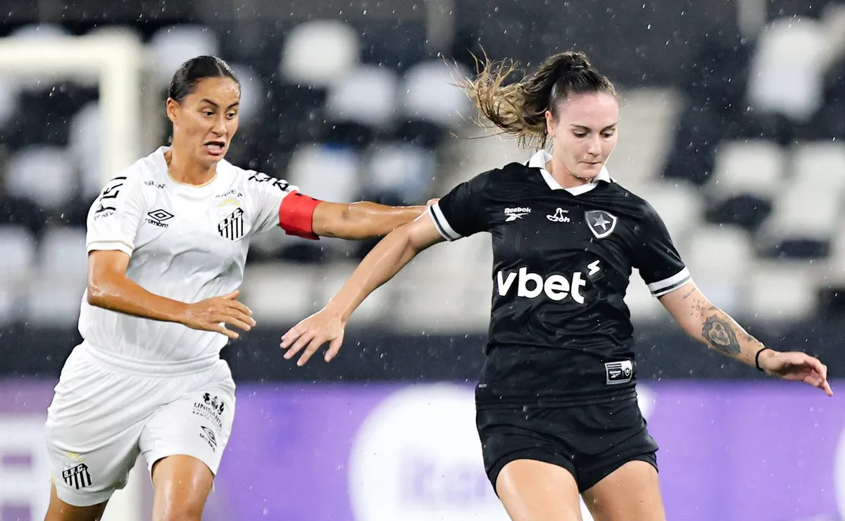 Santos empata com Botafogo no Nilton Santos, mas segue no G8 do Brasileirão Feminino