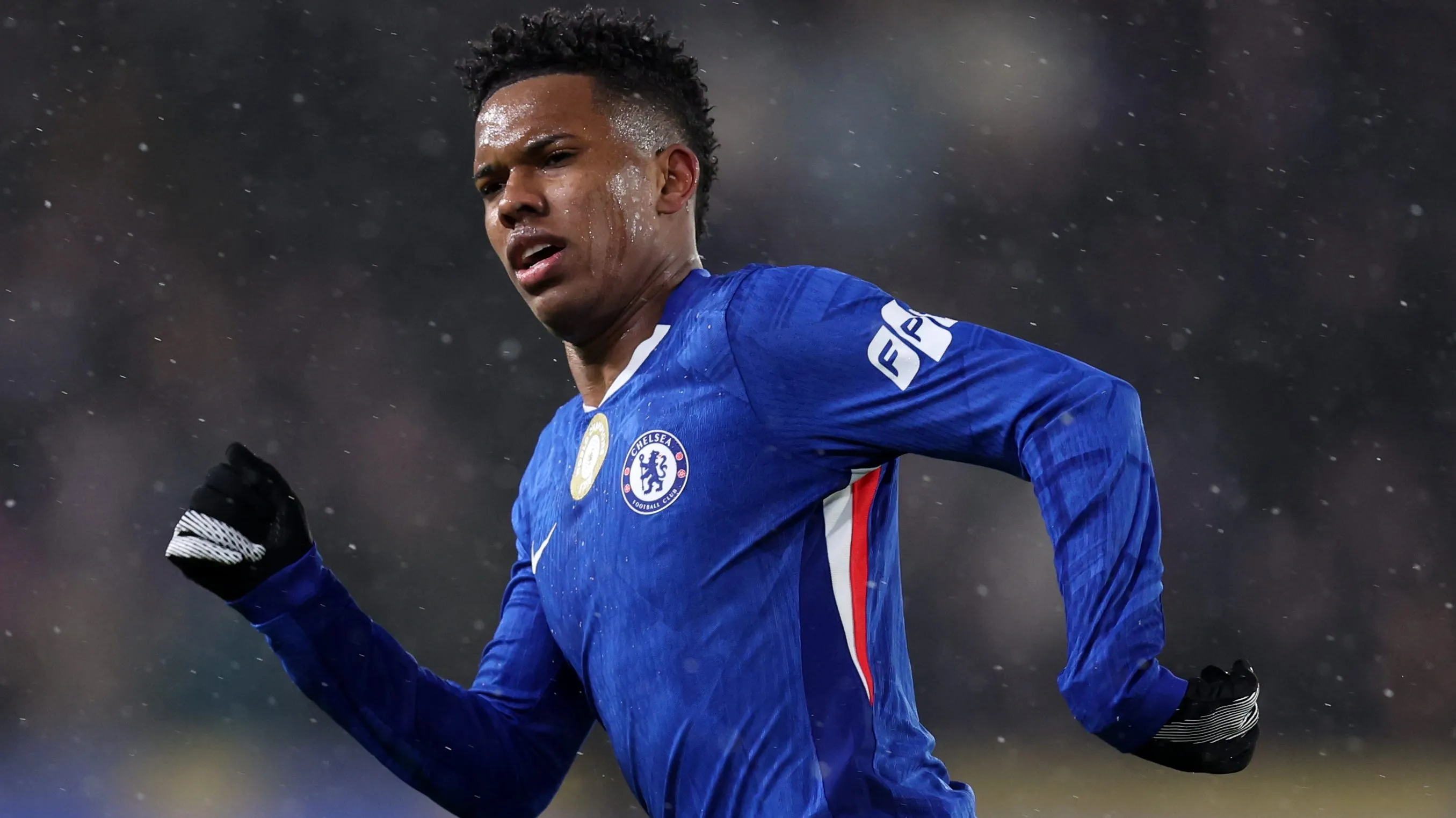 Estêvão em partida do Chelsea. (Photo by George Wood/Getty Images)