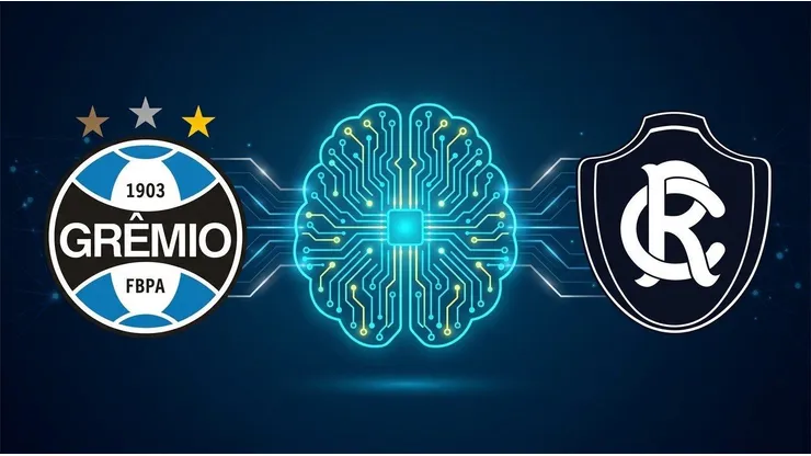 Grêmio x Remo. Foto: Gerada por IA/Gemini