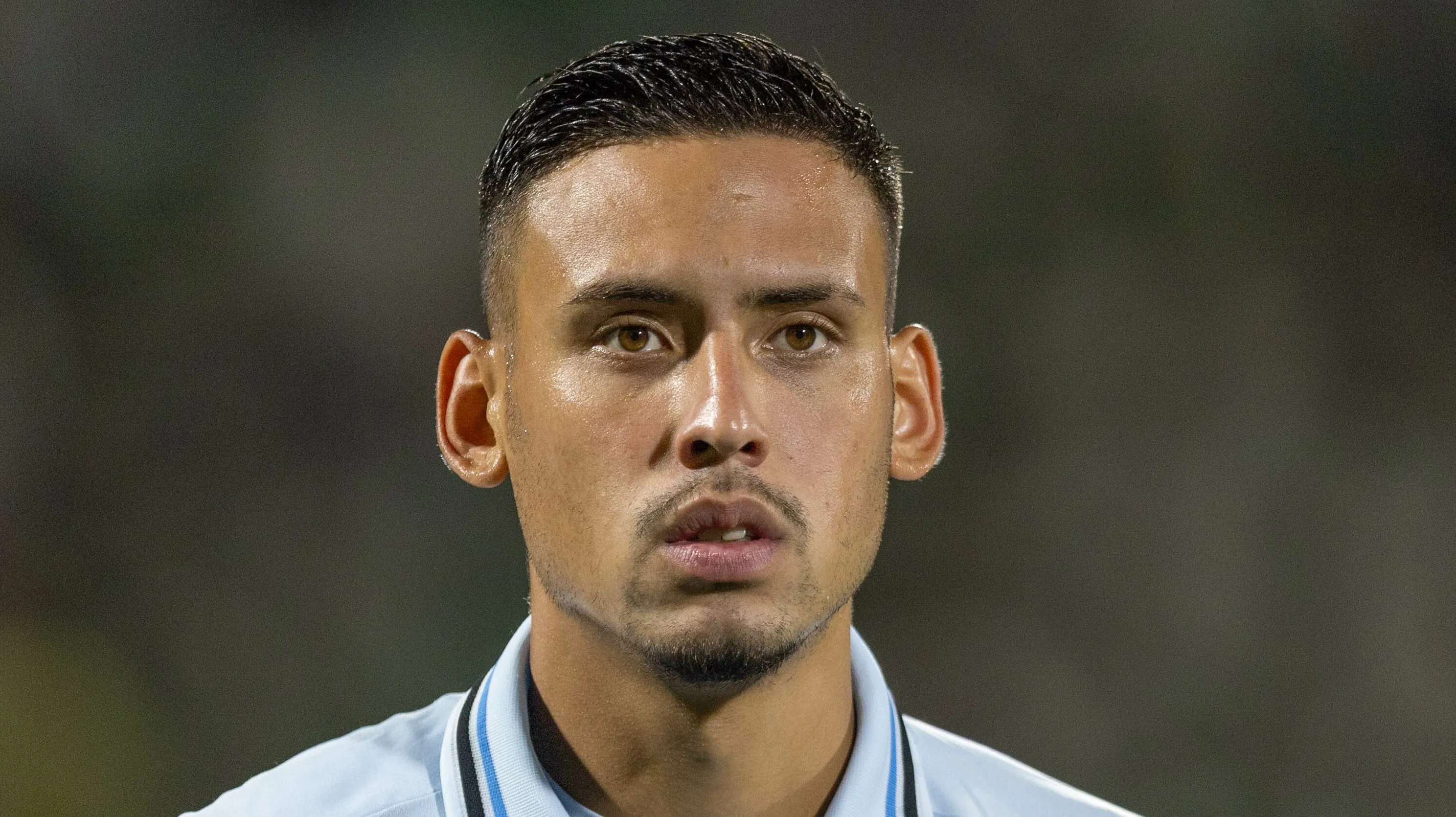 Noriega jogador do Gremio durante partida contra o Chapecoense no estadio Arena Conda pelo campeonato [COMPETICAO]. Foto: Liamara Polli/AGIF