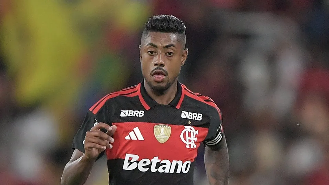 Bruno Henrique jogador do Flamengo durante partida contra o Botafogo no estadio Engenhao pelo campeonato Carioca 2026. Foto: Thiago Ribeiro/AGIF
