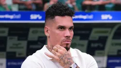 Paulinho jogador do Palmeiras antes de partida contra o Mirassol no estadio Arena Allianz Parque pelo campeonato Brasileiro A 2026. Foto: Ettore Chiereguini/AGIF