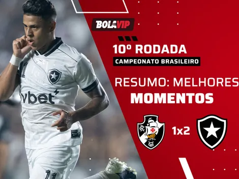 Botafogo vence o Vasco de virada em São Januário