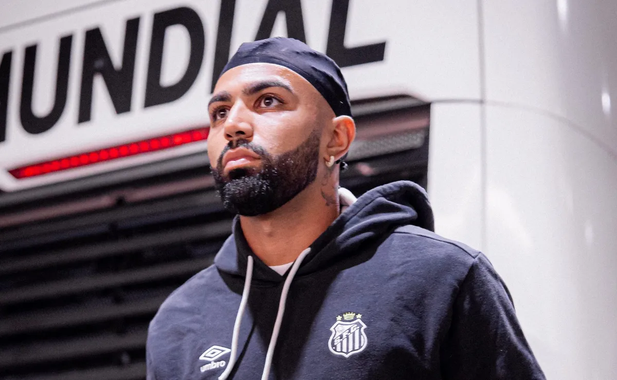 Gabigol mira desempatar duelo histórico contra o Flamengo pelo Santos em partida no Maracanã