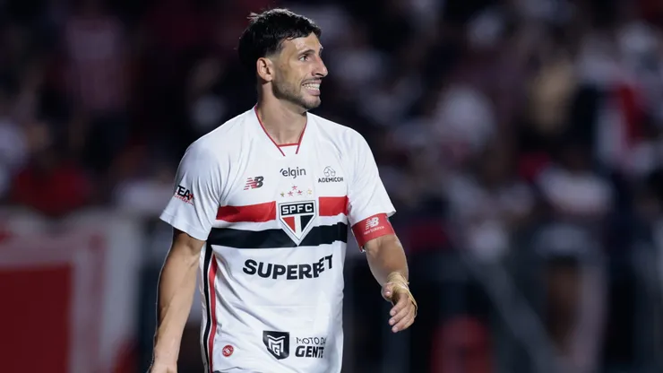 Calleri está fora da próxima partida do São Paulo. Foto: Marcello Zambrana/AGIF