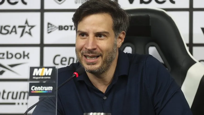 O dirigente Léo Coelho. Foto: Vitor Silva/Botafogo