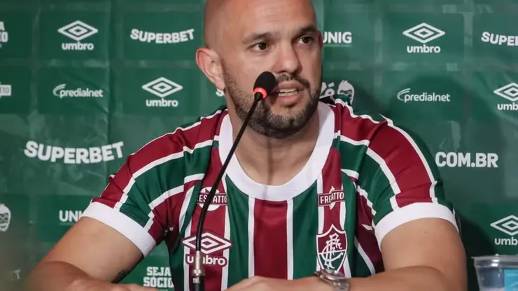 Fluminense decide ir à CBF após polêmica de arbitragem e contesta gol anulado no Couto Pereira — Foto Matheus GolçalvesFluminense