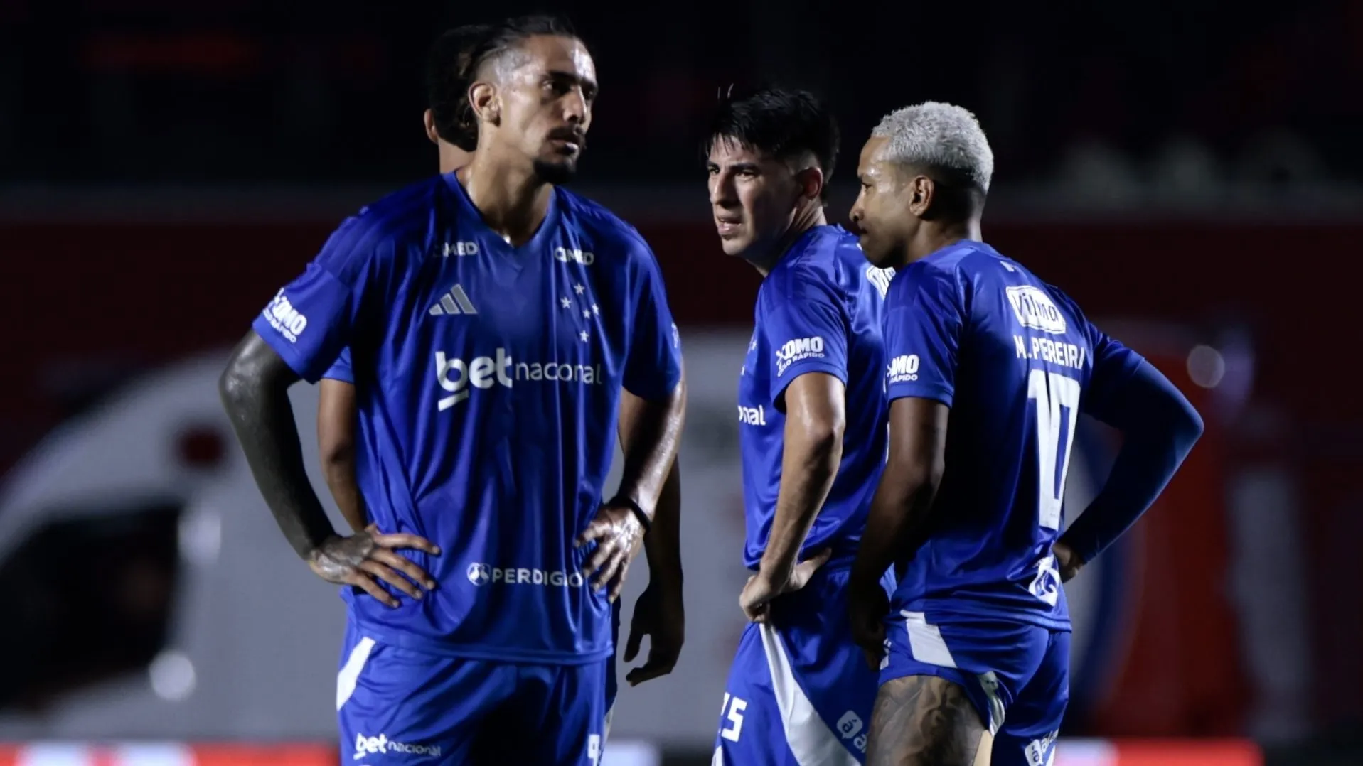Jogadores do Cruzeiro