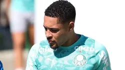 Palmeiras ainda não definiu quando Vitor Roque retorna. Foto: Cesar Greco/Palmeiras