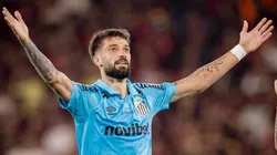 Lautaro Díaz atuando contra o Flamengo - Reprodução / Santos