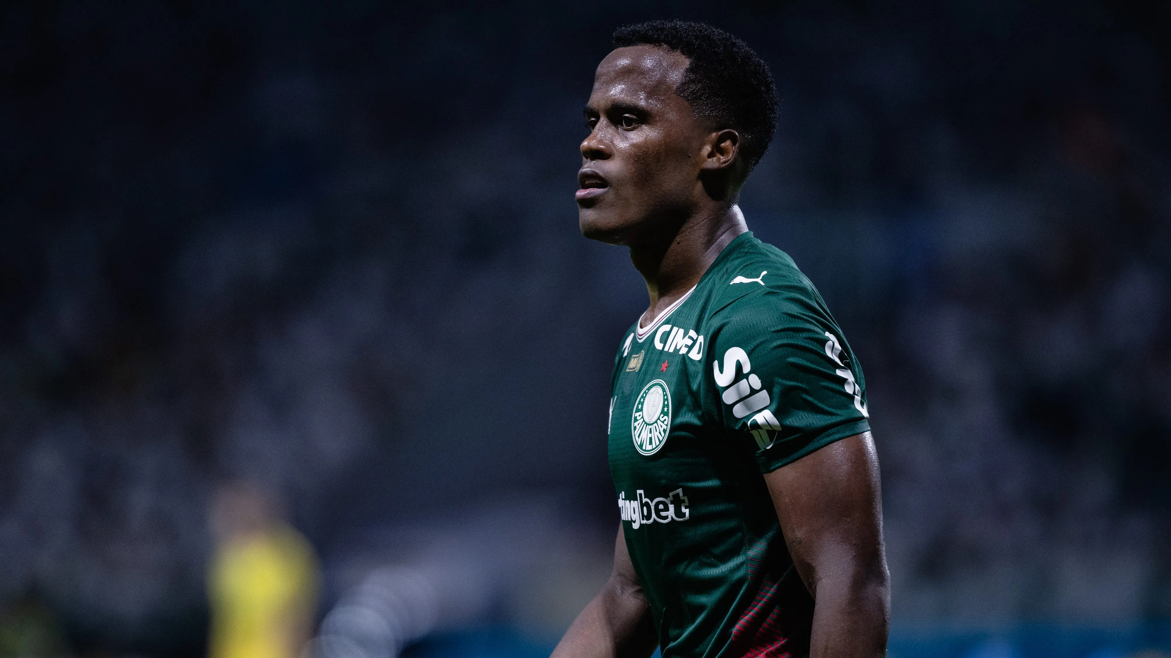 Jhon Arias jogador do Palmeiras. Foto: Ettore Chiereguini/AGIF