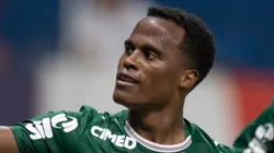 John Arias marcou um belo gol para o Palmeiras na Arena Fonte Nova Foto: Jhony Pinho/AGIF