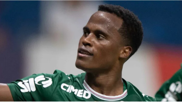 John Arias marcou um belo gol para o Palmeiras na Arena Fonte Nova Foto: Jhony Pinho/AGIF