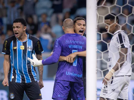 Weverton salva noite de Bernardo Zortea em Grêmio x Remo