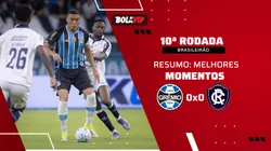 Grêmio e Remo ficam no empate, sem gols, pelo Brasileirão