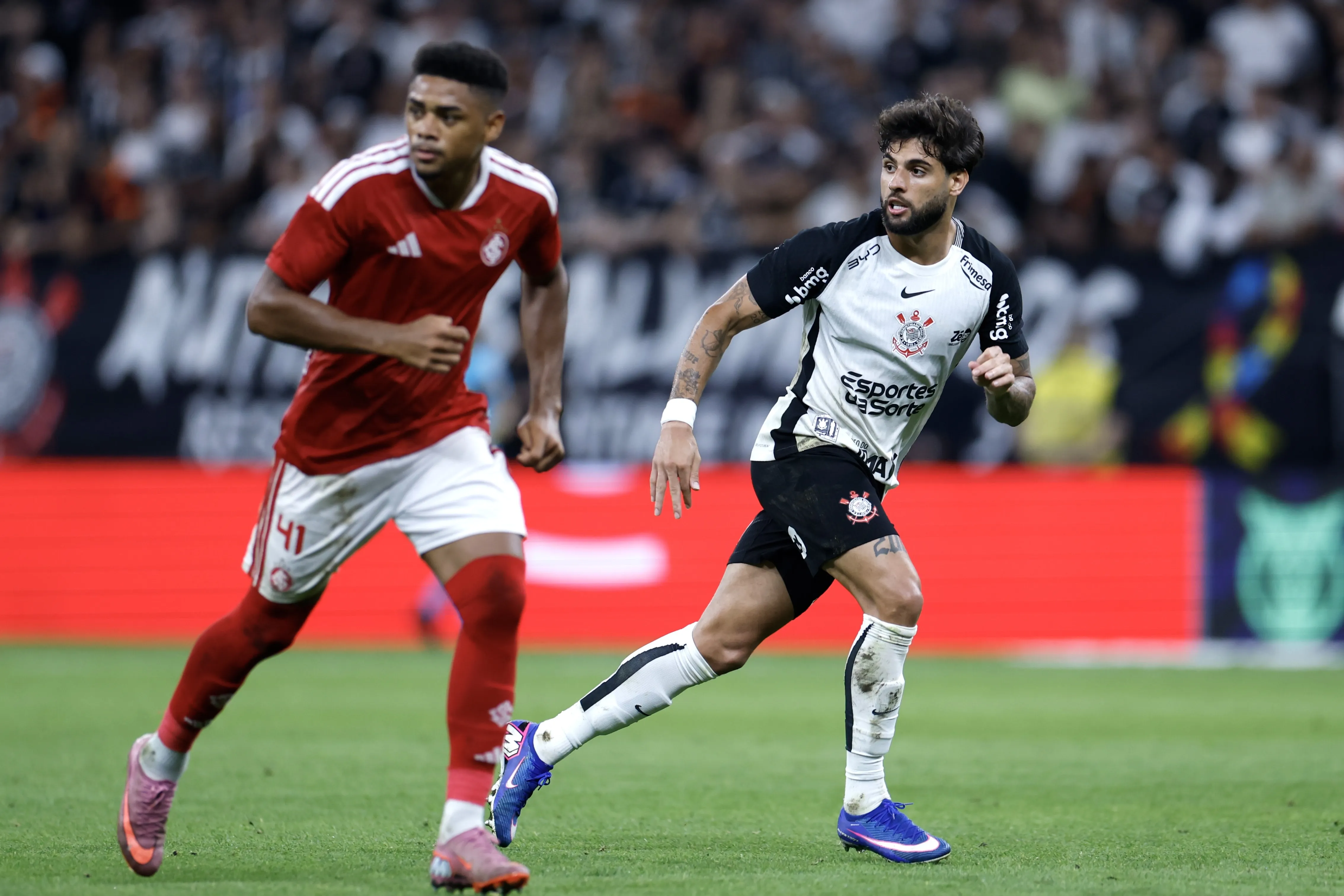 Corinthians perde para o Inter na Neo Química Arena. Foto: Marcello Zambrana/AGIF
