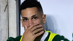 Abel aborodu ausência de Paulinho - Foto: Fabio Giannelli/AGIF