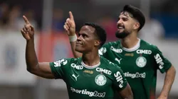 Arias e Flaco López são os destaques do Palmeiras. Foto: Jhony Pinho/AGIF