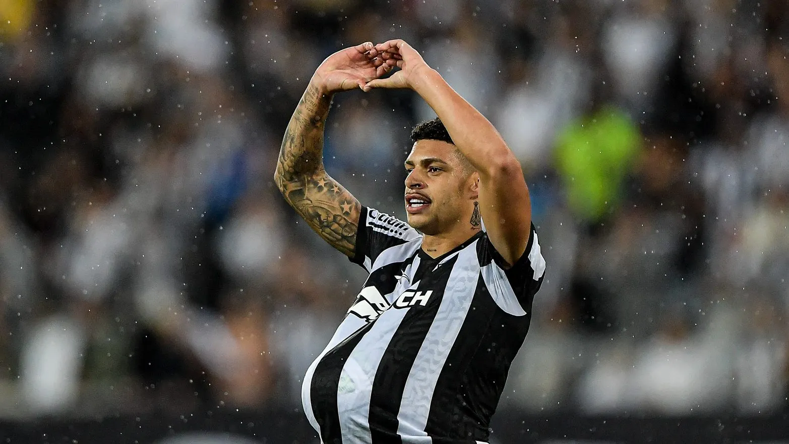 Luis Henrique no Botafogo. Foto: Thiago Ribeiro/AGIF